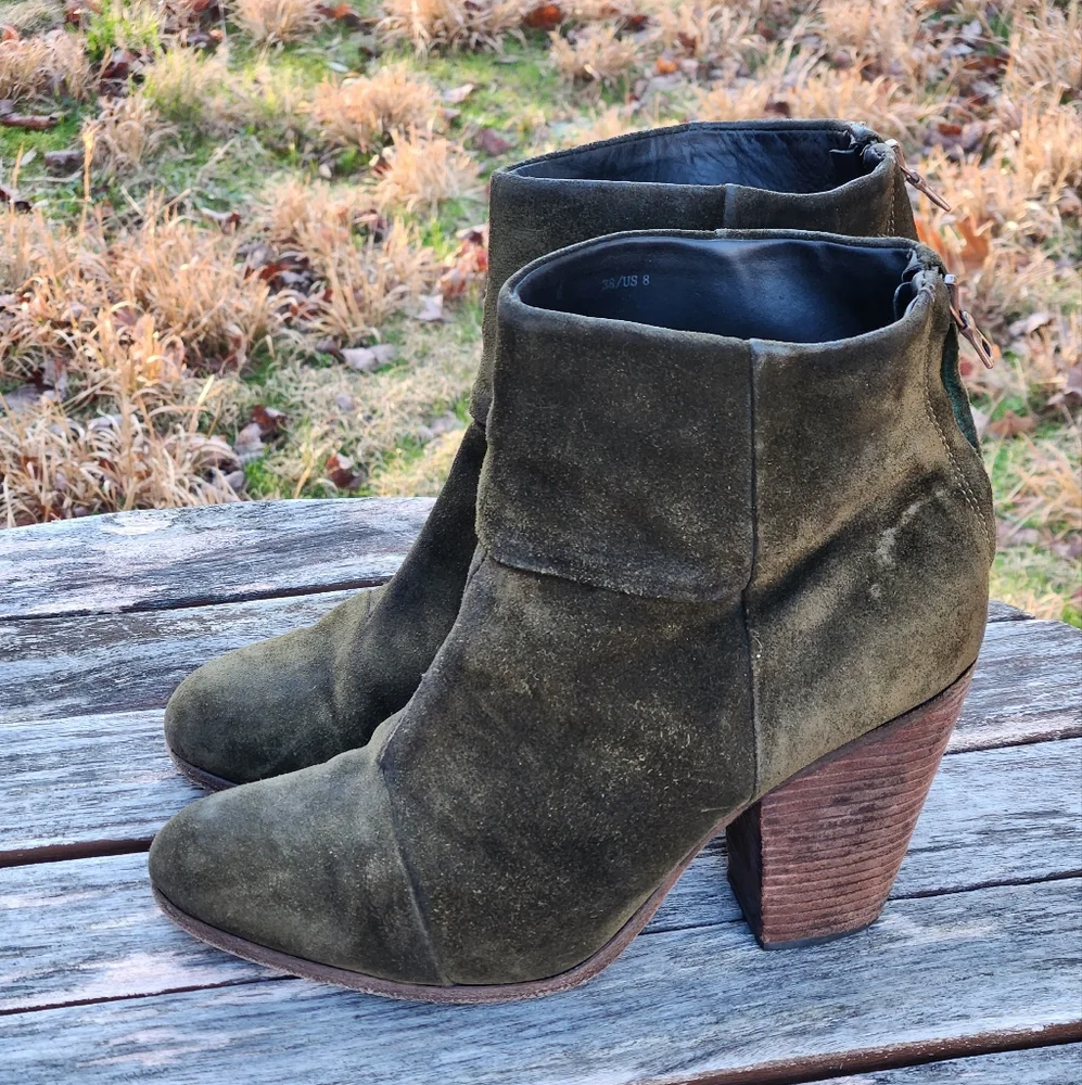 Rag & Bone Suede Ankle Boots 38